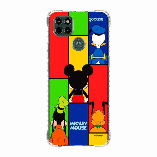 Capinha para celular  Mickey e Amigos - Pose de Costas
