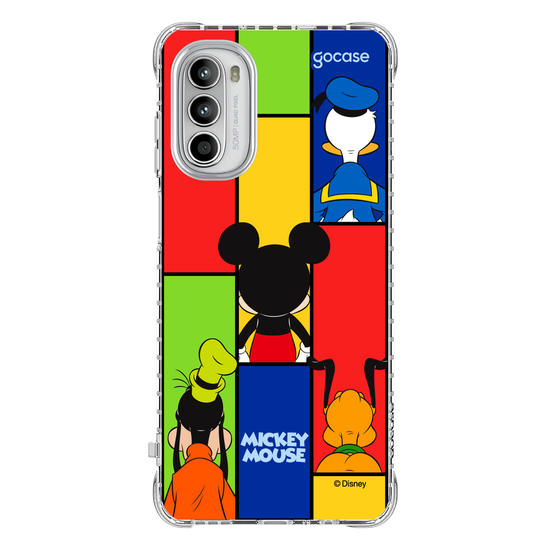Capinha para celular  Mickey e Amigos - Pose de Costas