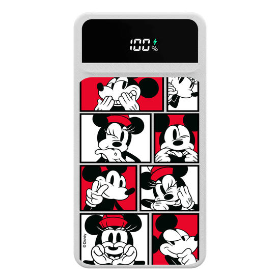 Carregador Portátil Turbo 10000mah -  Mickey e Amigos - Color Frame