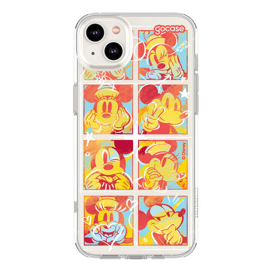 Capinha para celular  Mickey e Minnie Sketch Coloridos