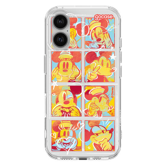 Capinha para celular  Mickey e Minnie Sketch Coloridos