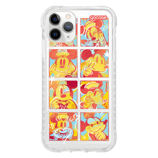 Capinha para celular  Mickey e Minnie Sketch Coloridos