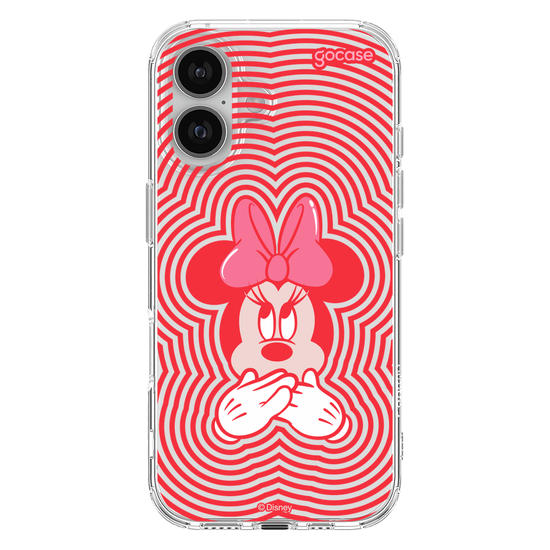 Capinha para celular Mickey e Amigos - Minnie "I Love Pink!"