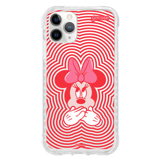 Capinha para celular Mickey e Amigos - Minnie "I Love Pink!"