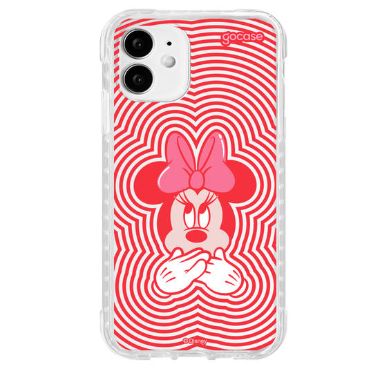 Capinha para celular Mickey e Amigos - Minnie "I Love Pink!"