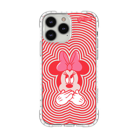 Capinha para celular Mickey e Amigos - Minnie "I Love Pink!"
