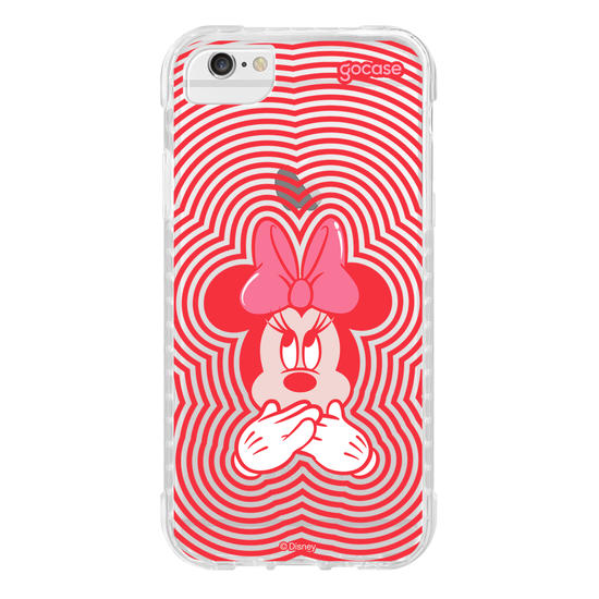 Capinha para celular Mickey e Amigos - Minnie "I Love Pink!"