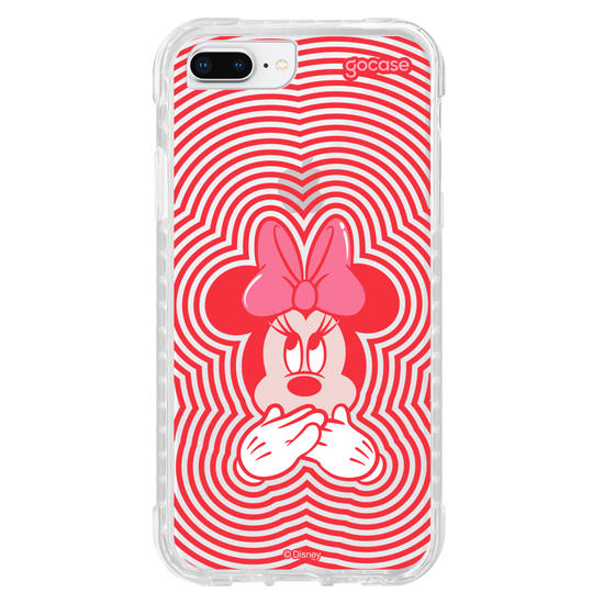 Capinha para celular Mickey e Amigos - Minnie "I Love Pink!"