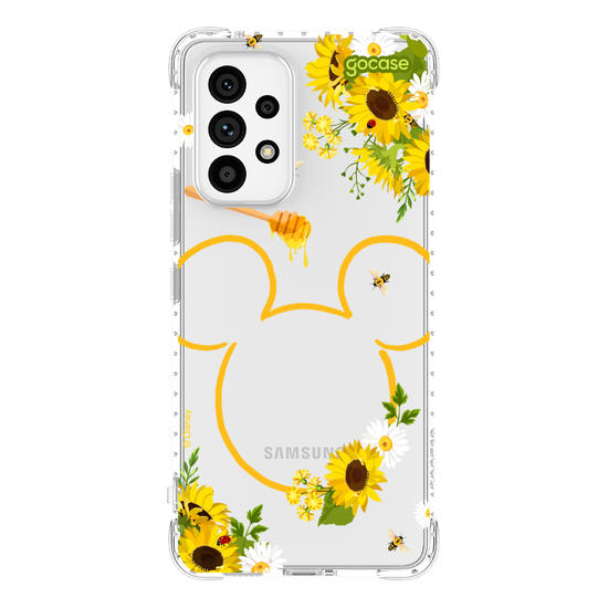 Capinha para celular  Mel e Girassóis