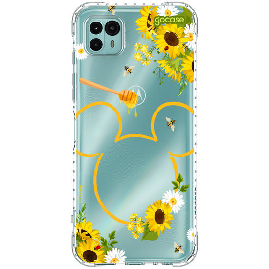 Capinha para celular  Mel e Girassóis