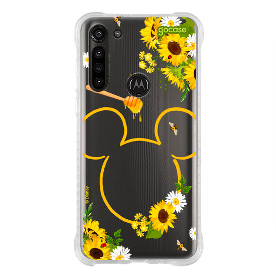 Capinha para celular  Mel e Girassóis