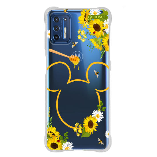 Capinha para celular  Mel e Girassóis