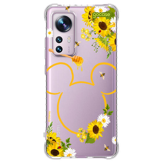 Capinha para celular  Mel e Girassóis