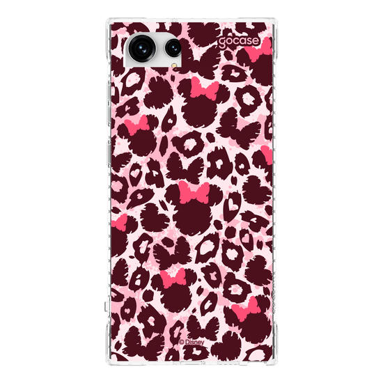 Capinha para celular  Minnie - Pink Animal Print
