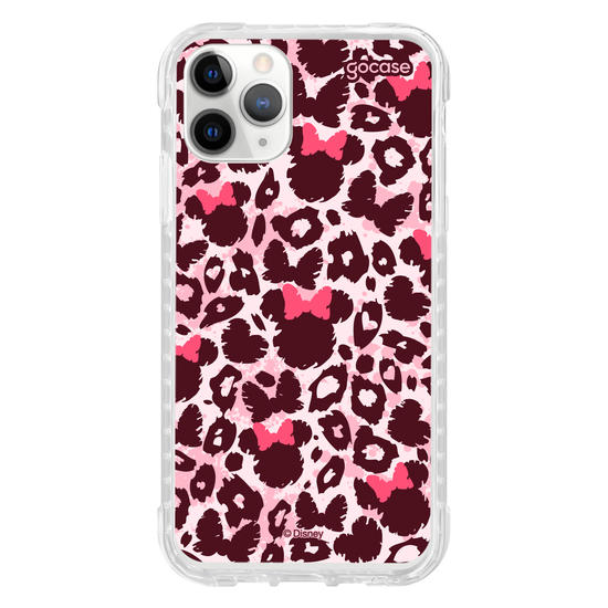 Capinha para celular  Minnie - Pink Animal Print