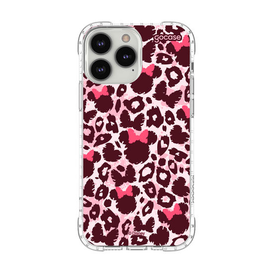 Capinha para celular  Minnie - Pink Animal Print