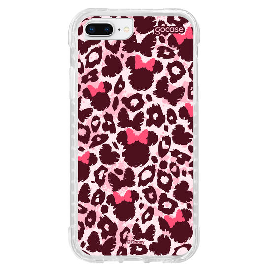 Capinha para celular  Minnie - Pink Animal Print