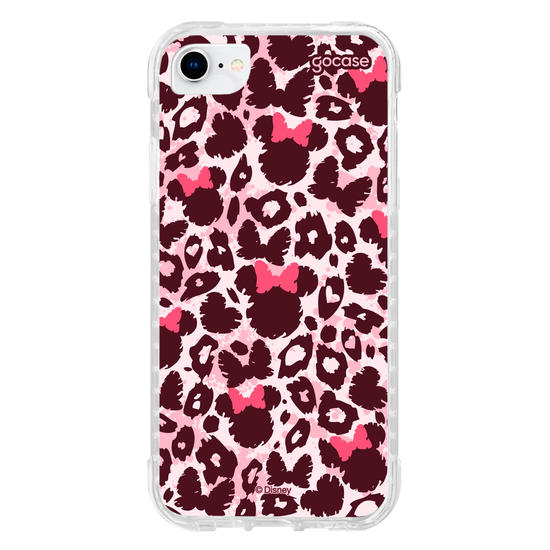 Capinha para celular  Minnie - Pink Animal Print