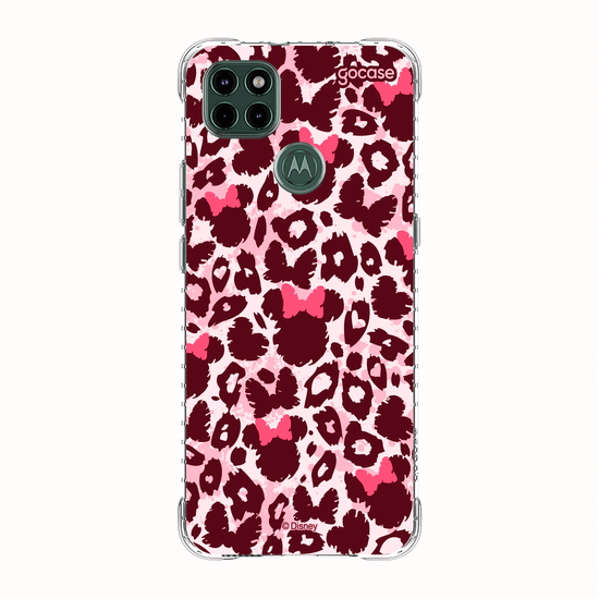 Capinha para celular  Minnie - Pink Animal Print