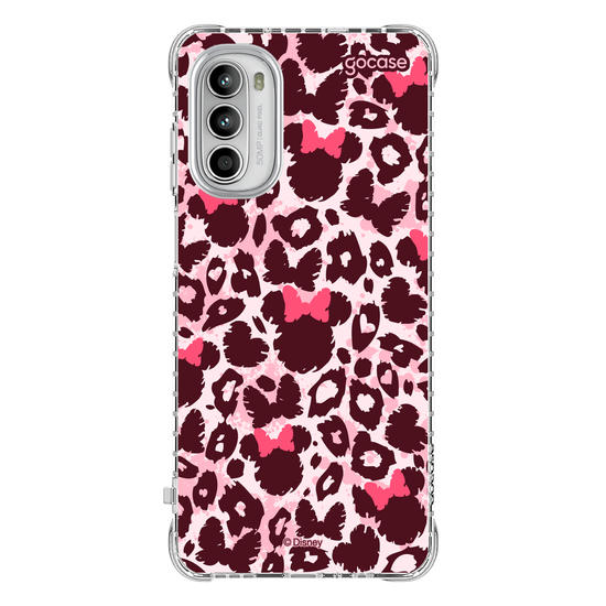 Capinha para celular  Minnie - Pink Animal Print