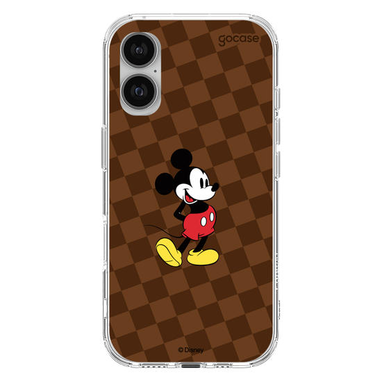 Capinha para celular  Pattern Xadrez do Mickey