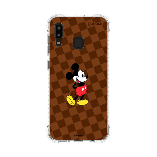 Capinha para celular  Pattern Xadrez do Mickey
