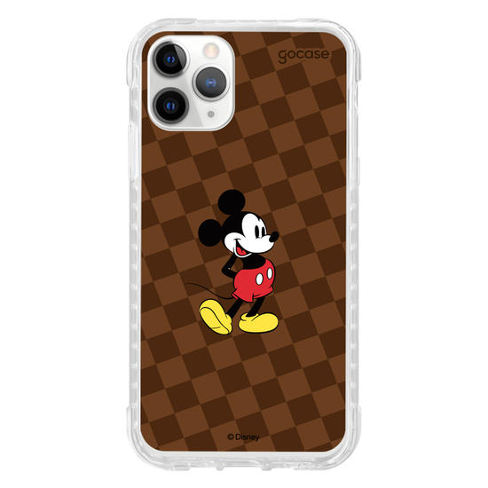 Capinha para celular  Pattern Xadrez do Mickey