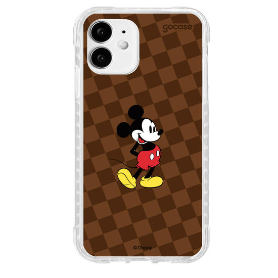 Capinha para celular  Pattern Xadrez do Mickey