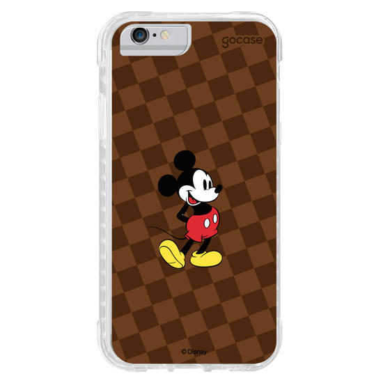 Capinha para celular  Pattern Xadrez do Mickey