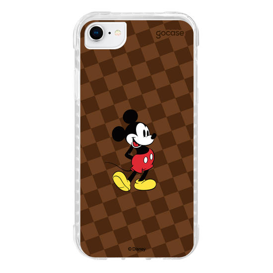 Capinha para celular  Pattern Xadrez do Mickey