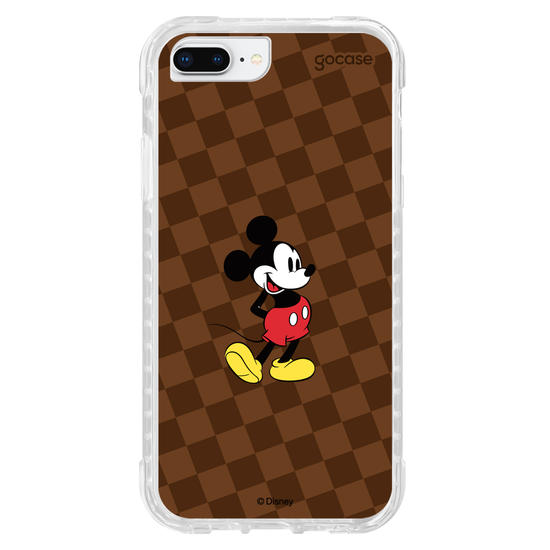 Capinha para celular  Pattern Xadrez do Mickey