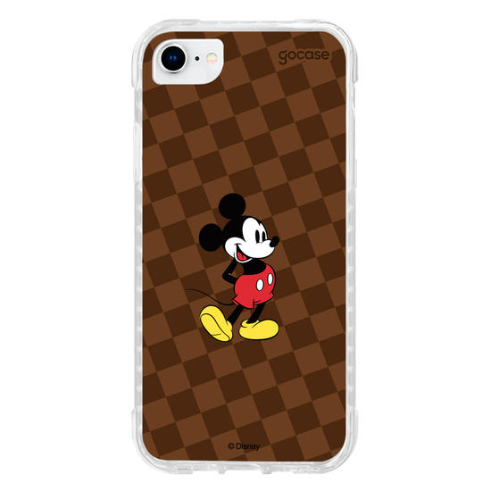 Capinha para celular  Pattern Xadrez do Mickey