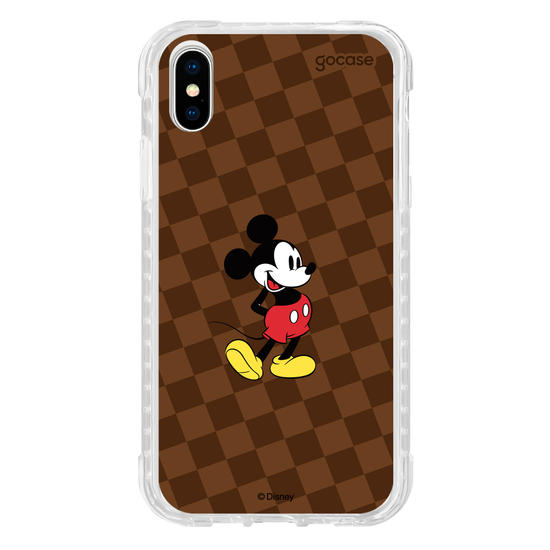 Capinha para celular  Pattern Xadrez do Mickey