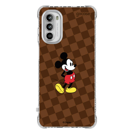 Capinha para celular  Pattern Xadrez do Mickey