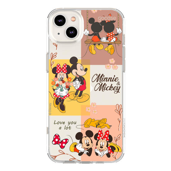 Capinha para celular  Mickey e Minnie - Quadrinhos Fofos