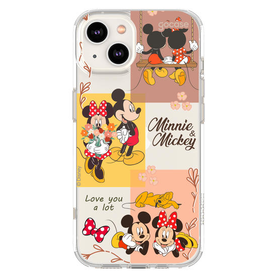Capinha para celular  Mickey e Minnie - Quadrinhos Fofos