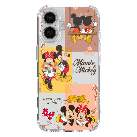 Capinha para celular  Mickey e Minnie - Quadrinhos Fofos