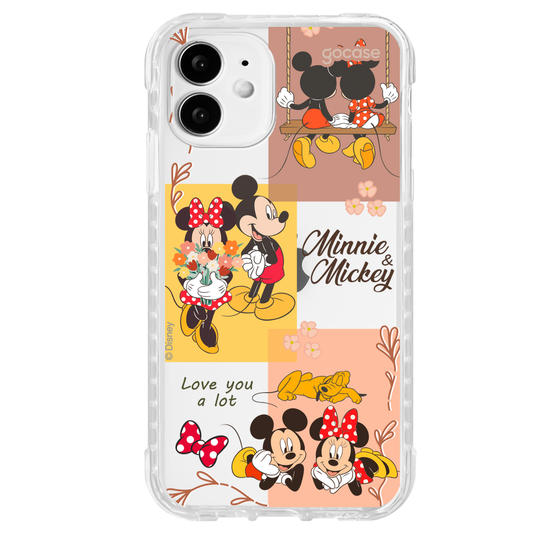 Capinha para celular  Mickey e Minnie - Quadrinhos Fofos