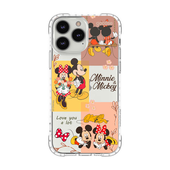 Capinha para celular  Mickey e Minnie - Quadrinhos Fofos