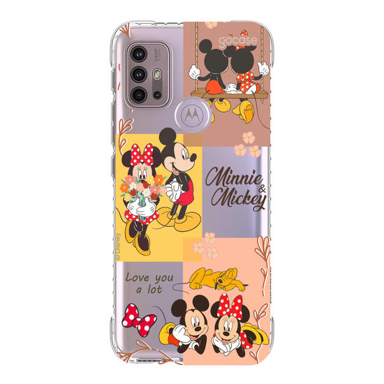 Capinha para celular  Mickey e Minnie - Quadrinhos Fofos