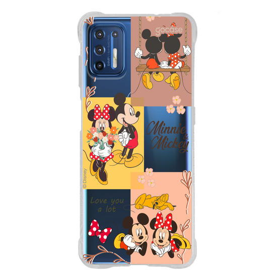 Capinha para celular  Mickey e Minnie - Quadrinhos Fofos