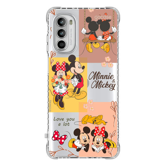Capinha para celular  Mickey e Minnie - Quadrinhos Fofos