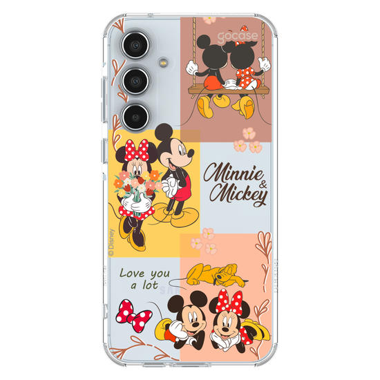 Capinha para celular  Mickey e Minnie - Quadrinhos Fofos