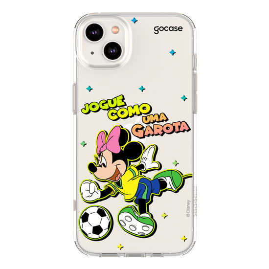 Capinha para celular  Minnie - Jogue Como Uma Garota