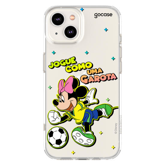 Capinha para celular  Minnie - Jogue Como Uma Garota