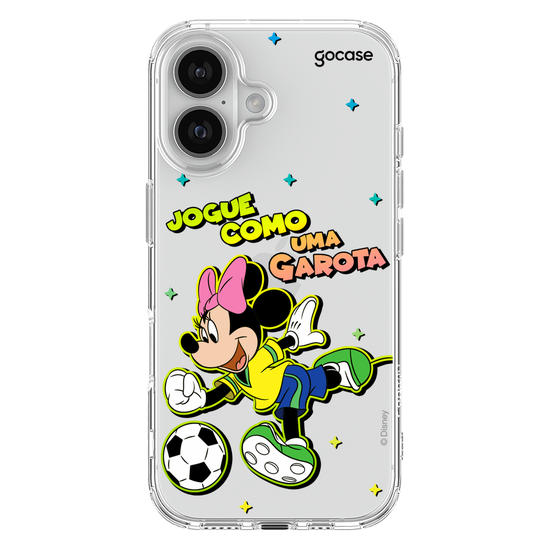 Capinha para celular  Minnie - Jogue Como Uma Garota