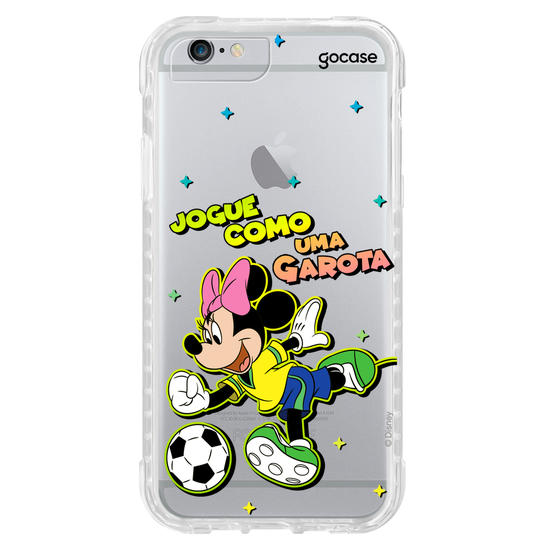 Capinha para celular  Minnie - Jogue Como Uma Garota