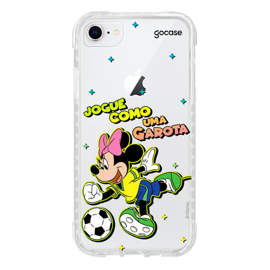 Capinha para celular  Minnie - Jogue Como Uma Garota