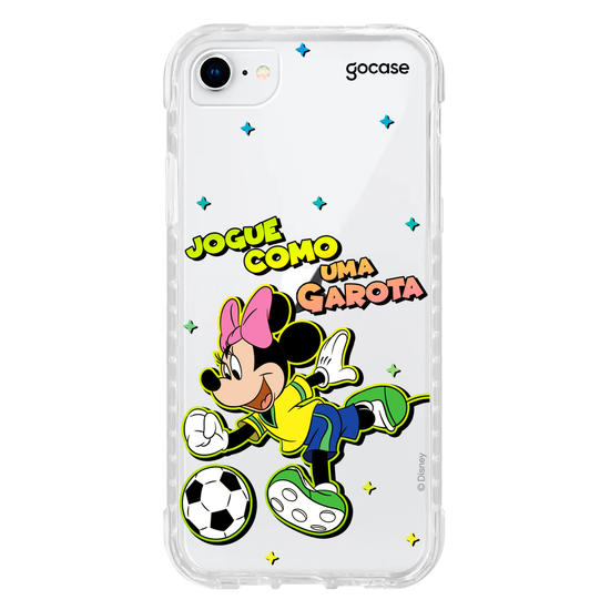 Capinha para celular  Minnie - Jogue Como Uma Garota