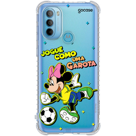 Capinha para celular  Minnie - Jogue Como Uma Garota